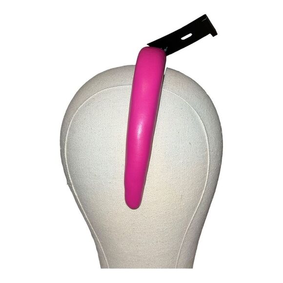 INC International Concepts Padded Fabric Headband Magenta Pink NWT - Picture 3 of 6